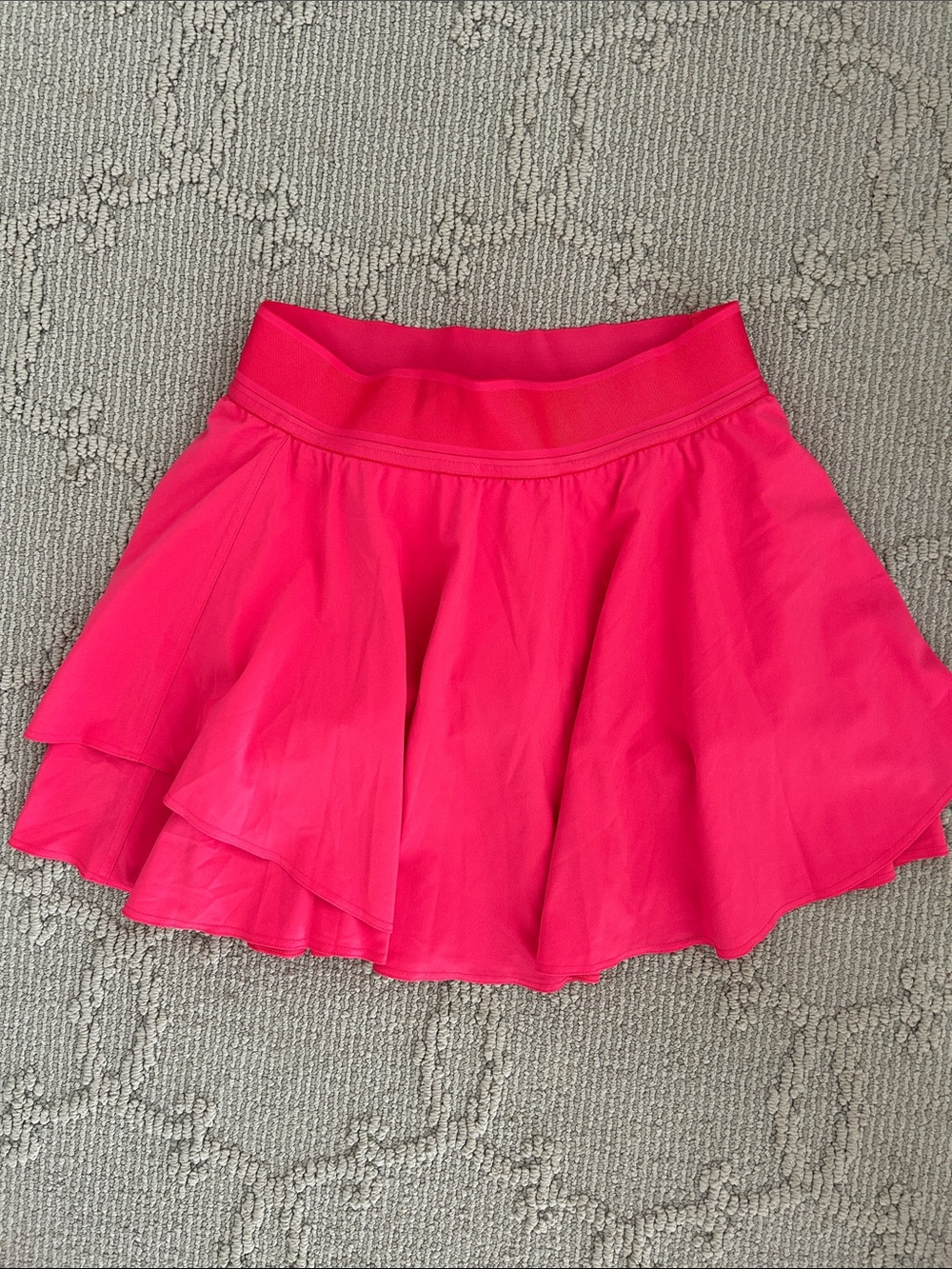 lululemon athletica bright Pink tennis Skirt